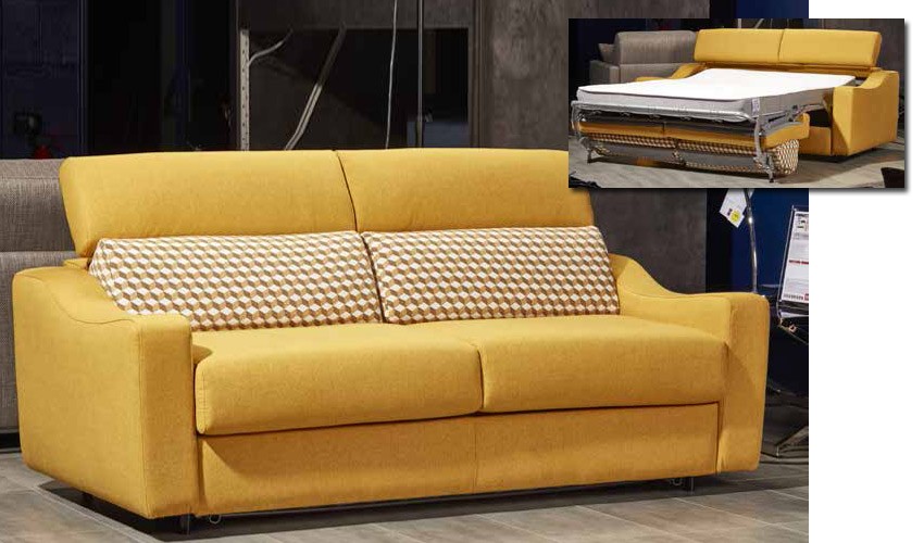 Sofá cama con apertura Italiana disponible en 4, 3, 2 y 1 Plazas