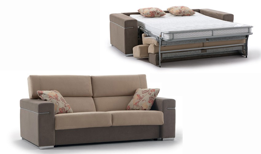 MT24200 Sofá cama en 4 y 3 Plazas disponible tambien en chaiselongue con arcón