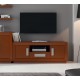Salón de Diseño con módulo Tv, Aparador y estantes Ref H10161
