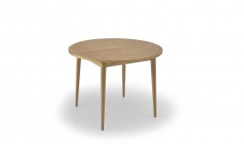 Mesa de Comedor redonda Extensible fabricada en madera de Pino Ref JI10014