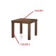 Mesa de Comedor Extensible fabricada en madera de Pino Ref JI10022
