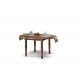 Mesa de Comedor redonda Extensible fabricada en madera de Pino Ref JI10025