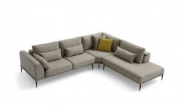 D65200 Rinconera de diseño disponible tambien en versión chaiselongue y en 4, 3 y 2 plazas