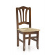 Silla con asiento de Enea de estilo provenzal fabricada en madera de pino acabado a elegir Ref JI10079