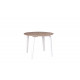 Mesa comedor Redonda con tapa en madera de Roble Ref IX32000
