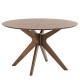 Mesa comedor redonda fabricada en madera Ref IX59000