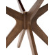Mesa comedor redonda fabricada en madera Ref IX59000