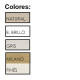 Mesa de comedor extensible disponible en diferentes colores Ref YK10000