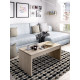 Mesa de centro elevable disponible en 2 colores Ref YK11000