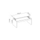 Mesa de centro elevable disponible en 2 colores Ref YK11000