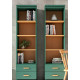 Librero fabricado en madera de Pino disponible en diferentes tamaños Ref JI10109