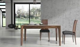 Mesa de Comedor extensible con tapa madera Ref R50000