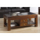 Mesa de Centro elevable con cajones y tapa en madera o cristal Ref R36000