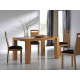 Mesa de Comedor extensible con tapa madera Ref R72000