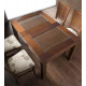 Mesa de Comedor extensible con tapa en madera o cristal Ref R74000