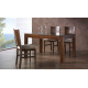 Mesa de Comedor extensible con tapa en madera o cristal Ref R74000