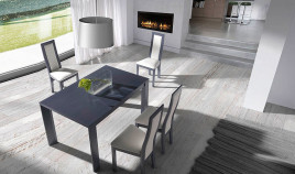 Mesa de Comedor moderna con tapa extensible Ref R86000