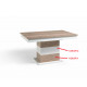 Mesa de Comedor de diseño extensible con tapa de madera Ref R88000