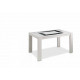 Mesa de Comedor extensible moderna con detalle cristal Ref R94000