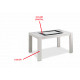 Mesa de Comedor extensible moderna con detalle cristal Ref R94000