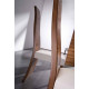 Silla de Comedor de diseño fabricada en madera de nogal Ref R99000