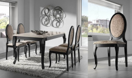 Silla de Comedor clásica fabricada en madera de haya Ref R104000