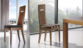 Silla de Comedor moderna fabricada en madera de haya Ref R111000