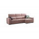 MT43300 Sofá chaiselongue con arcón convertible en cama individual