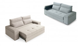 LC17300 Sofá cama en 4 y 3 plazas disponible tambien con Chaiselongue