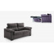 LC27100 Sofá cama con apertura Italiana disponible en 4, 3, 2 y 1 plazas y con opción de chaiselongue