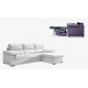 LC27200 Sofá cama chaiselongue disponible tambien en 4, 3, 2 y 1 plazas