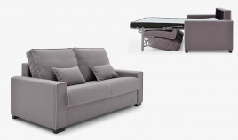 LC28100 Sofá cama con apertura Italiana disponible en 4, 3, 2 y 1 plazas y con opción de chaiselongue