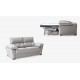LC29100 Sofá cama con apertura Italiana disponible en 4, 3, 2 y 1 plazas y con opción de chaiselongue
