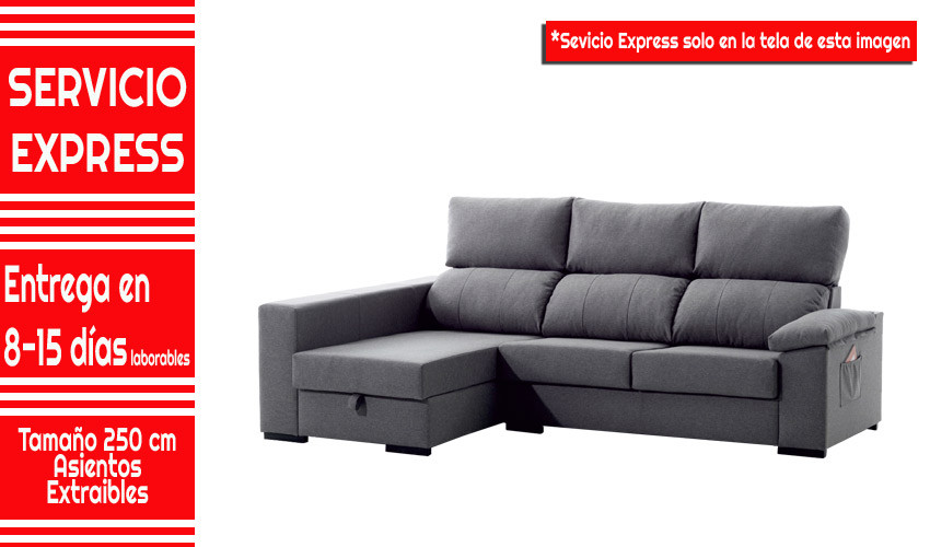 I60100 Sofá Chaiselongue Con Arcón Y