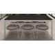Mesa comedor con Tapa porcelánica disponible en diferentes medidas Ref M101