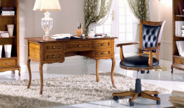 Escritorio Clásico con cajones fabricado en Italia Ref TR10068