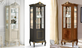 Vitrina clásica fabricada en Italia Ref TR10073
