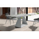 Mesa comedor Extensible con Tapa cerámica y patas metálicas Ref Q47000