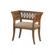 Sofá y sillón tapizado clásico tapizado fabricado en madera Ref BU82000