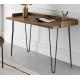 Elegante escritorio con patas metálicas para decorar tú hogar Ref H10210