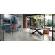 Mesa comedor Extensible con Tapa de cerámica y patas Metálicas Ref Q21000