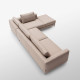 D68100 Sofá chaiselongue de diseño disponible tambien en 4 y 3 plazas