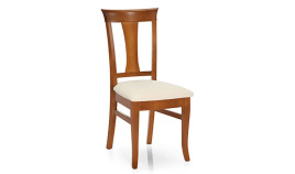 Silla fabricada en madera de pino estilo provenzal Ref JI10119