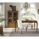 Vitrina fabricada en madera de Pino disponible en diferentes acabados Ref JI10074