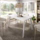 Mesa de comedor fija con pata metálica Ref Y49000