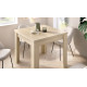 Mesa de comedor cuadrada extensible Ref Y55000