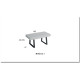 Mesa de centro elevable Ref Y58000