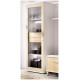 Salón moderno con módulo bajo y vitrina Ref YT06
