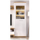 Salón moderno con módulo bajo, estantería y vitrinas Ref YT07