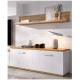 Salón moderno con módulo bajos y altos Ref YT27